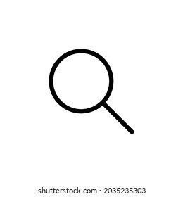 Search icon. search magnifying glass sign and symbol