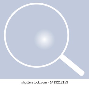 Search icon. Magnifying glass. Vector. 