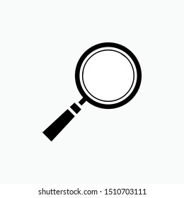 Search Icon - Magnifying Glass Vector, Sign and Symbol for Design, Presentation, Website or Apps Elements.