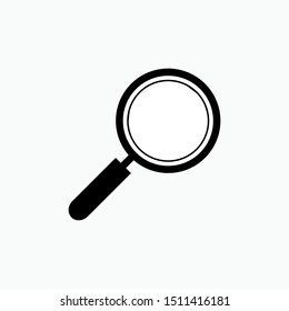 Search Icon - Magnifying Glass Vector, Sign and Symbol for Design, Presentation, Website or Apps Elements.