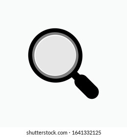 Search Icon - Magnifying Glass Vector, Sign and Symbol for Design, Presentation, Website or Apps Elements.