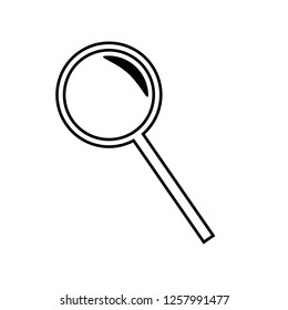 
Search icon, Magnifying Lens vector illustration icon