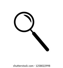 Search icon, Magnifying icon, Lens vector illustration icon