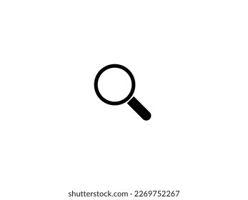 Search icon, Magnifying symbol, Magnifier icon vector illustration. search icon vector, editable eps10