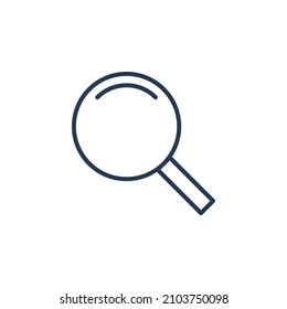 Search icon modern vector illustration template design symbol sign isolated on White background.