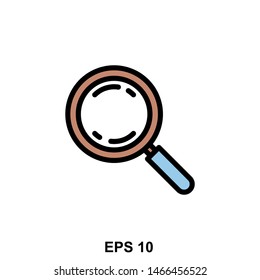search icon on isolated background