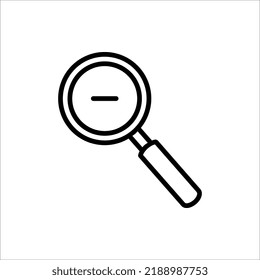 icono de búsqueda en fondo blanco