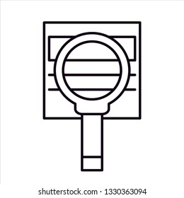 Search icon. One of set web icons