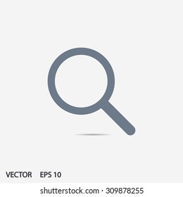 Search icon. One of set web icons