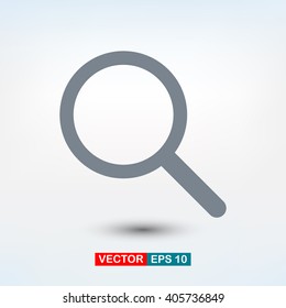 Search icon. One of set web icons