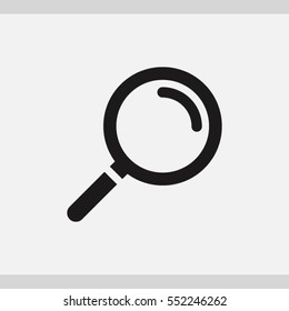 Search icon. One of set web icons