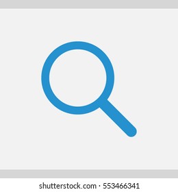 Search icon. One of set web icons