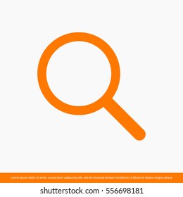 Search icon. One of set web icons