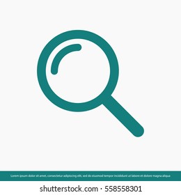 Search icon. One of set web icons