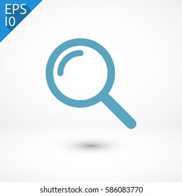 Search icon. One of set web icons
