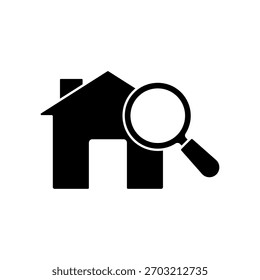 search icon outline editable stroke line drawing eps.