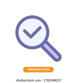search icon pack isolated on white background. for your web site design, logo, app, UI. Vector graphics illustration and editable stroke. EPS 10.