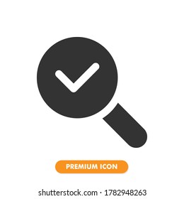 Suchsymbol-Paket einzeln auf weißem Hintergrund. für Ihr Webdesign, Logo, App, UI. Vektorgrafik-Illustration und bearbeitbarer Strich. EPS10.