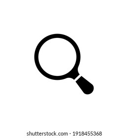 Search icon. Research icon vector. Magnifying glass icon symbol design
