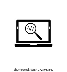 Search  icon Scale sign vector