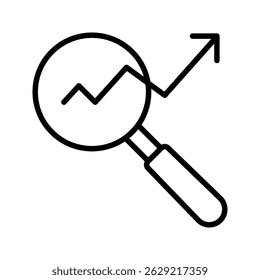Search icon set. Containing magnifying glass, find, research, SEO and investigate icons. Solid icon collection. Vector illustration.