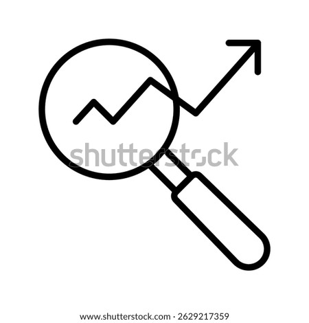 Search icon set. Containing magnifying glass, find, research, SEO and investigate icons. Solid icon collection. Vector illustration.