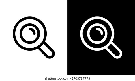 Pesquisar com design de conjunto de ícones
