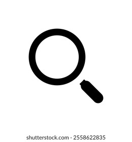 Search icon set. Vector illustration.