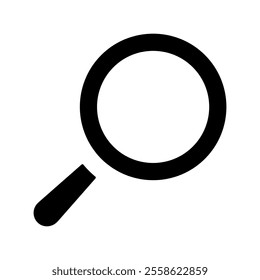 Search icon set. Vector illustration.