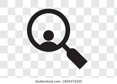 Search icon set vector. search magnifying glass sign and symbol