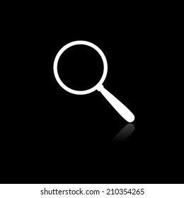Search Icon with shadow
