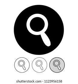 Search icon sign