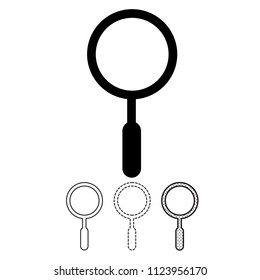 Search icon sign