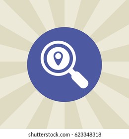 search icon. sign design. background