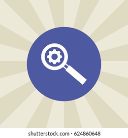 search icon. sign design. background
