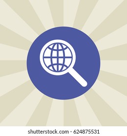 search icon. sign design. background