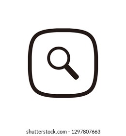 Search icon sign symbol