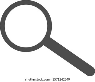 Search icon or sign and Search symbol vector