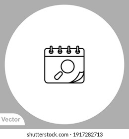 Search icon sign vector,Symbol, logo illustration for web and mobile