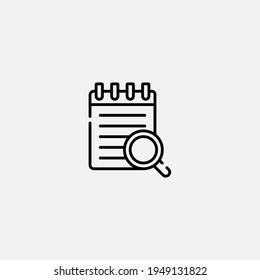 Search icon sign vector,Symbol, logo illustration for web and mobile