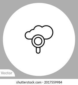 Search icon sign vector,Symbol, logo illustration for web and mobile