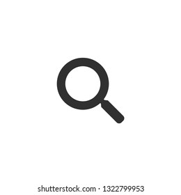 Search icon in simple design. Vector illustration.