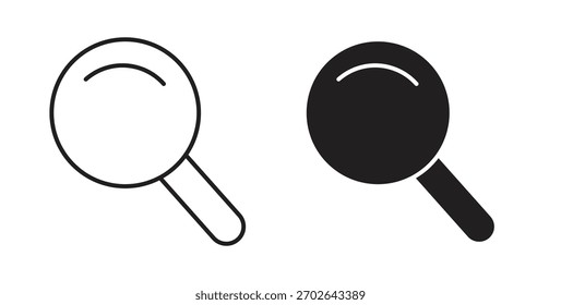 Search icon simple flat trend modern graphic design abstract logotype
