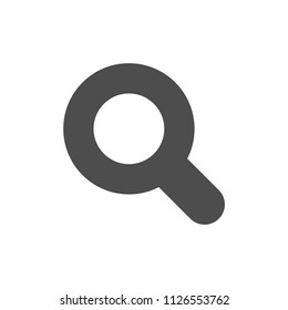 Search icon simple flat web navigation sign.
