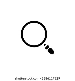 Search icon. Simple style search engine optimization company poster background symbol. Search engine optimization brand logo design element. Search t-shirt printing. Vector for sticker.