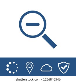 search icon stock vector illustration