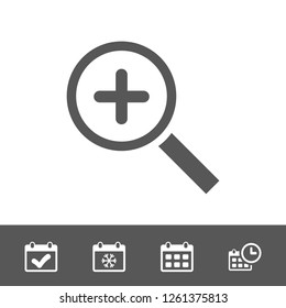 search icon stock vector illustration