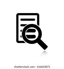 search icon stock vector illustration