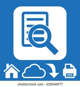 search icon stock vector illustration