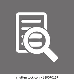search icon stock vector illustration